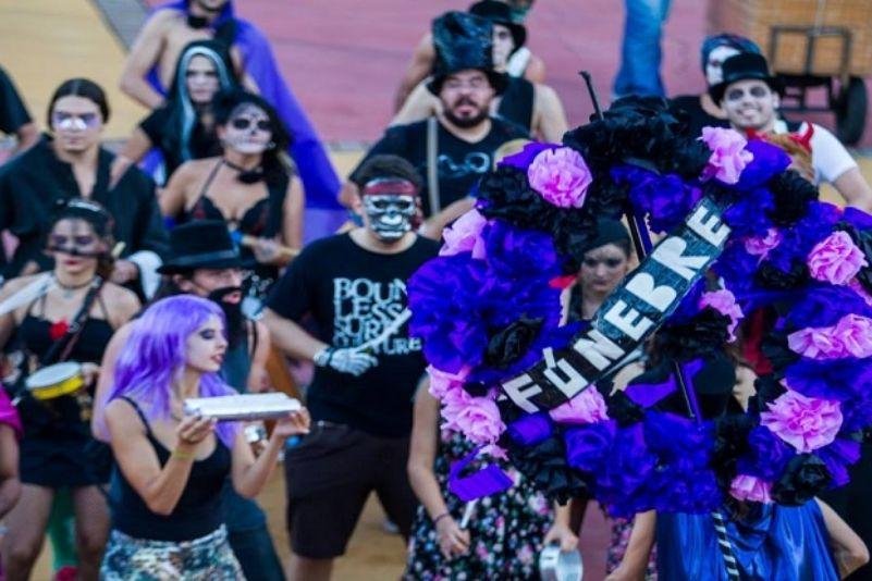 Bloco de Carnaval Fúnebre. | Imagem: Instagram Instagram @blocofunebre