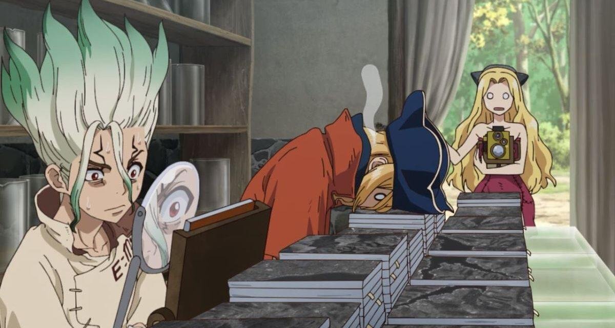 Dr. Stone e suas homenagens ao rádio e os repórteres