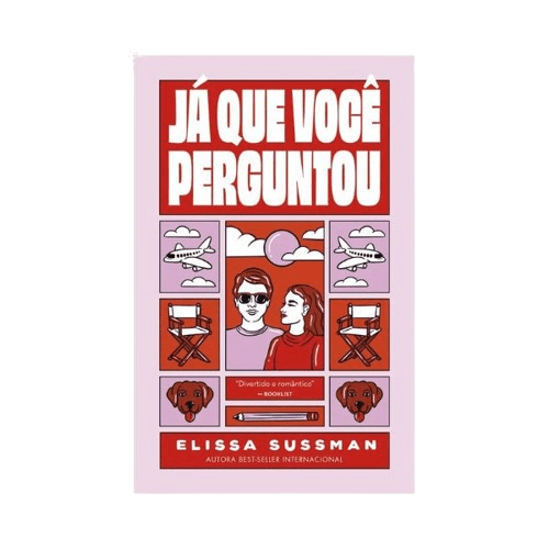 Imagem da capa do livro "Já que você me perguntou" de Elissa Sussman.