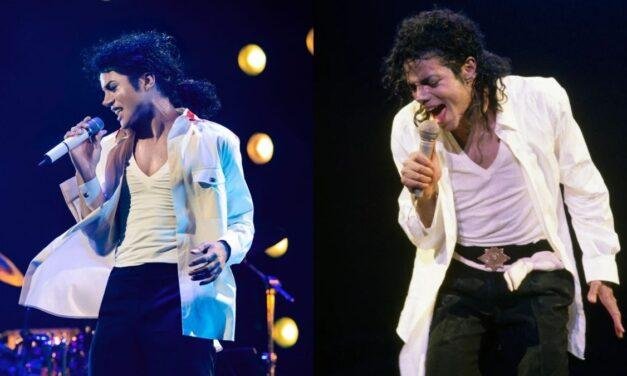 Primeira imagem de Jaafar Jackson como Michael Jackson