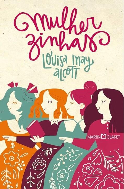 Imagem da capa do livro "Mulherzinhas" de Louisa May Alcott.