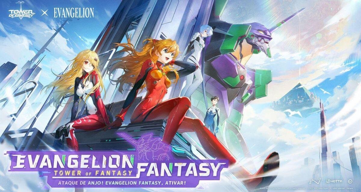Neon Genesis Evangelion chegará ao Tower of Fantasy