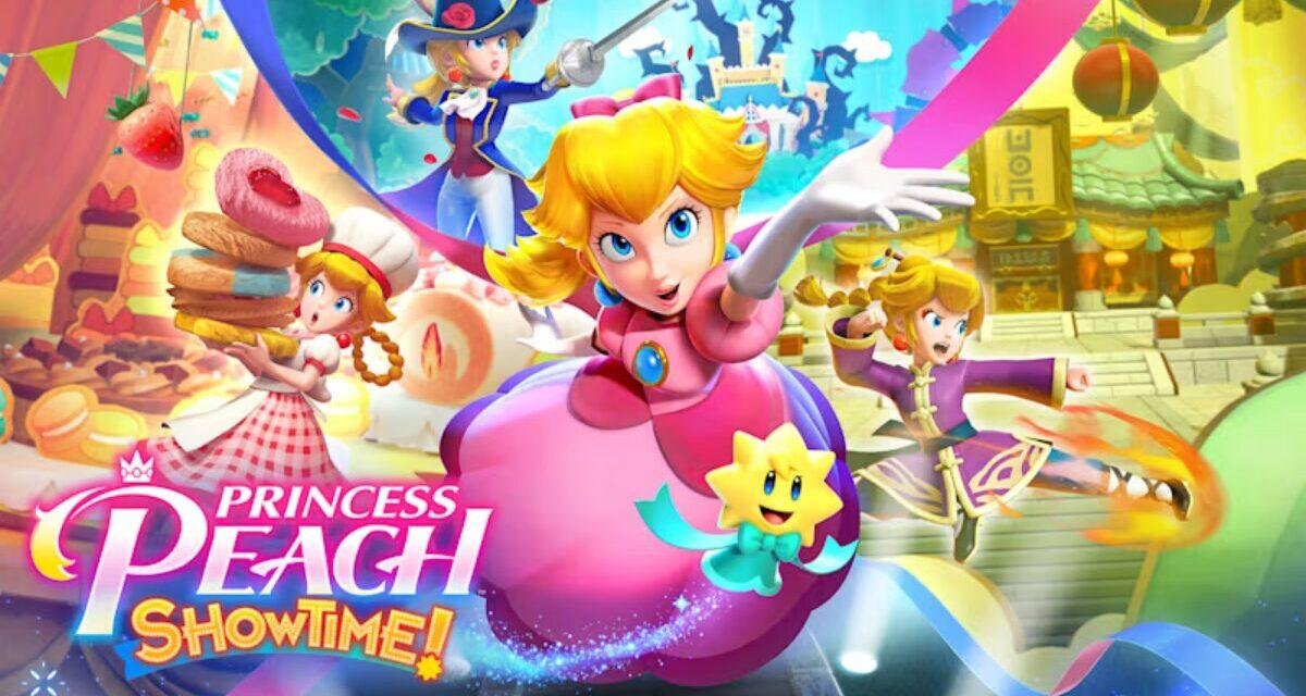 Princess Peach: Showtime revela novas transformações em trailer