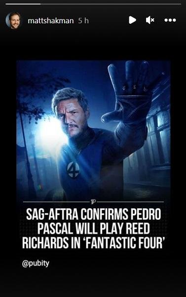 Quarteto Fantástico | Pedro Pascal como o Reed Richards?
