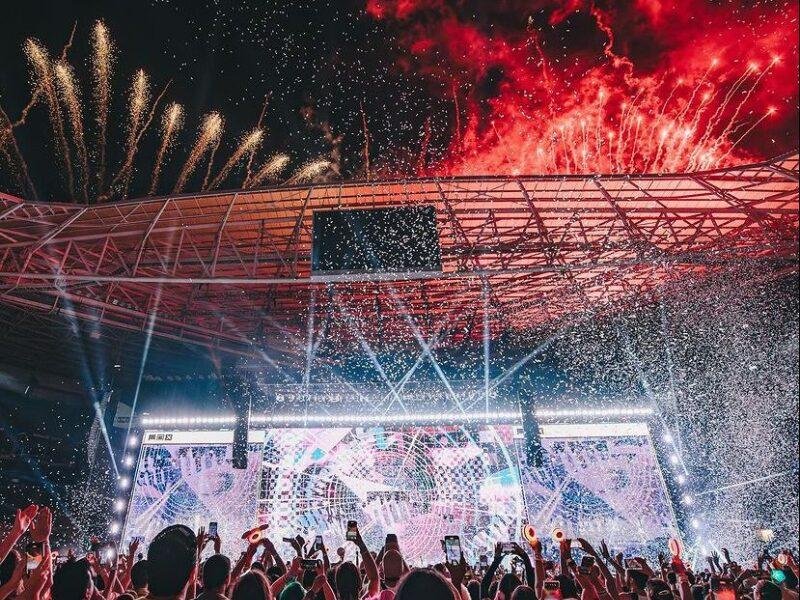 Foto: Show TWICE no Brasil via Instagram Live Nation Br