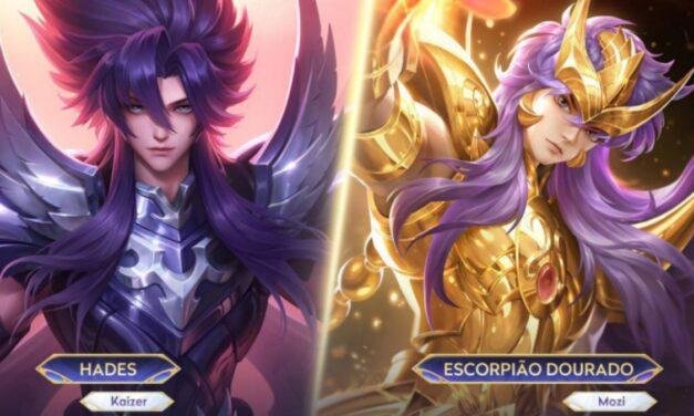 Cavaleiros do Zodíaco retorna ao Honor of Kings