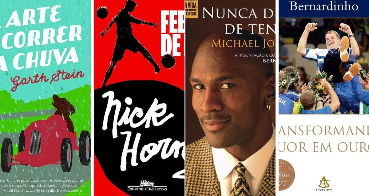 Leituras Esportivas: 4 Livros para os Amantes do Esporte