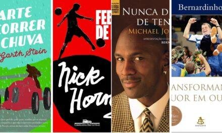 Leituras Esportivas: 4 Livros para os Amantes do Esporte