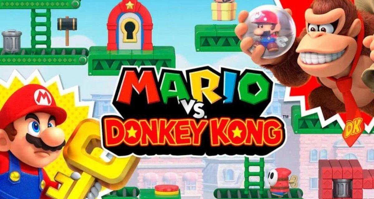 Nintendo lança o jogo Mario vs. Donkey Kong para Switch