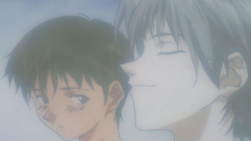 neon genesis evangelion shinji e kaworu