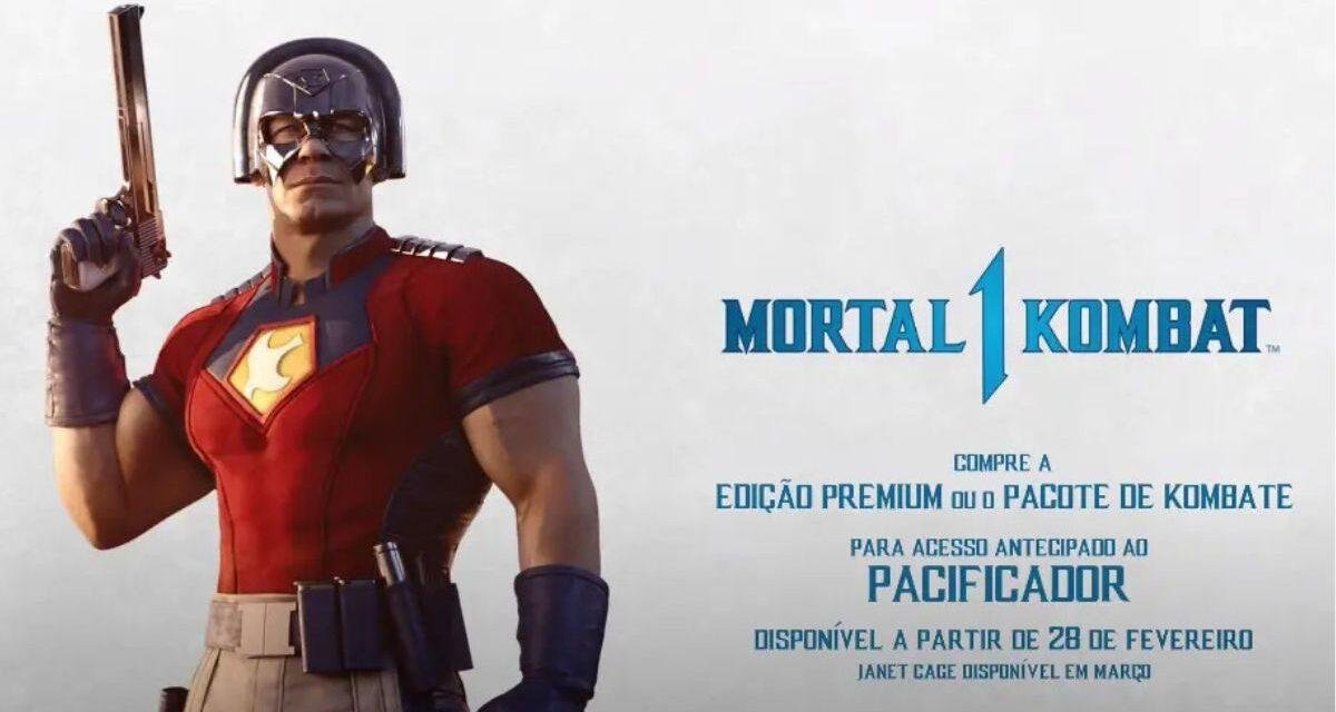 Mortal Kombat 1: Jogo terá período gratuito e ganha trailer de Pacificador