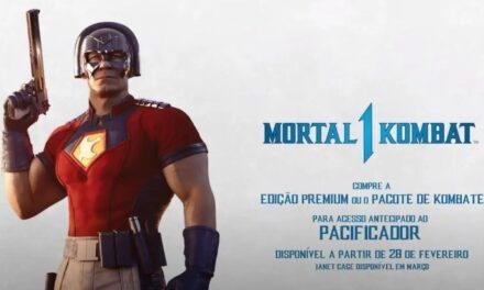 Mortal Kombat 1: Jogo terá período gratuito e ganha trailer de Pacificador