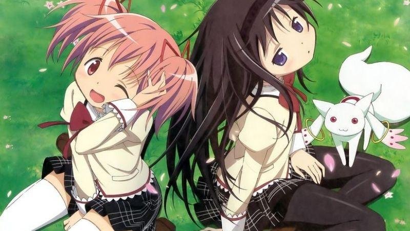 madoka e homura puella magi madoka magica queerbaiting