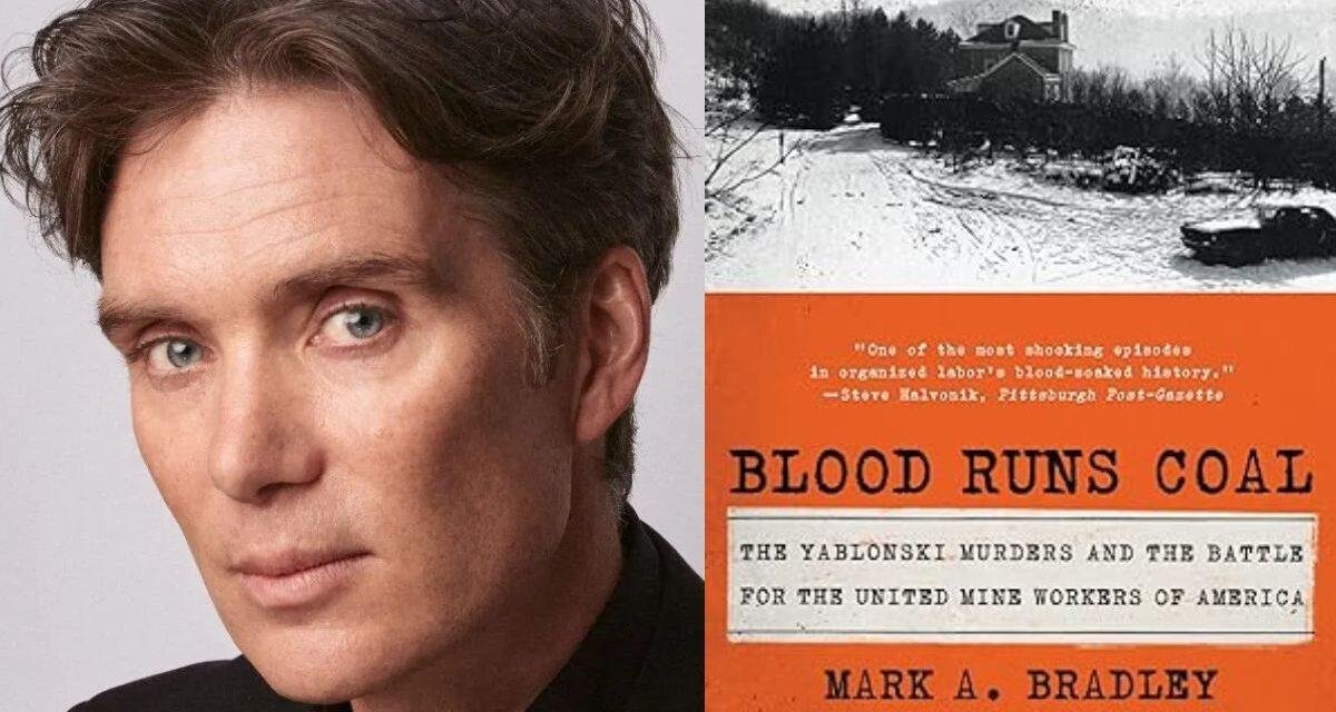 Cillian Murphy vai estrelar e produzir a adaptação de ‘Blood Runs Coal’