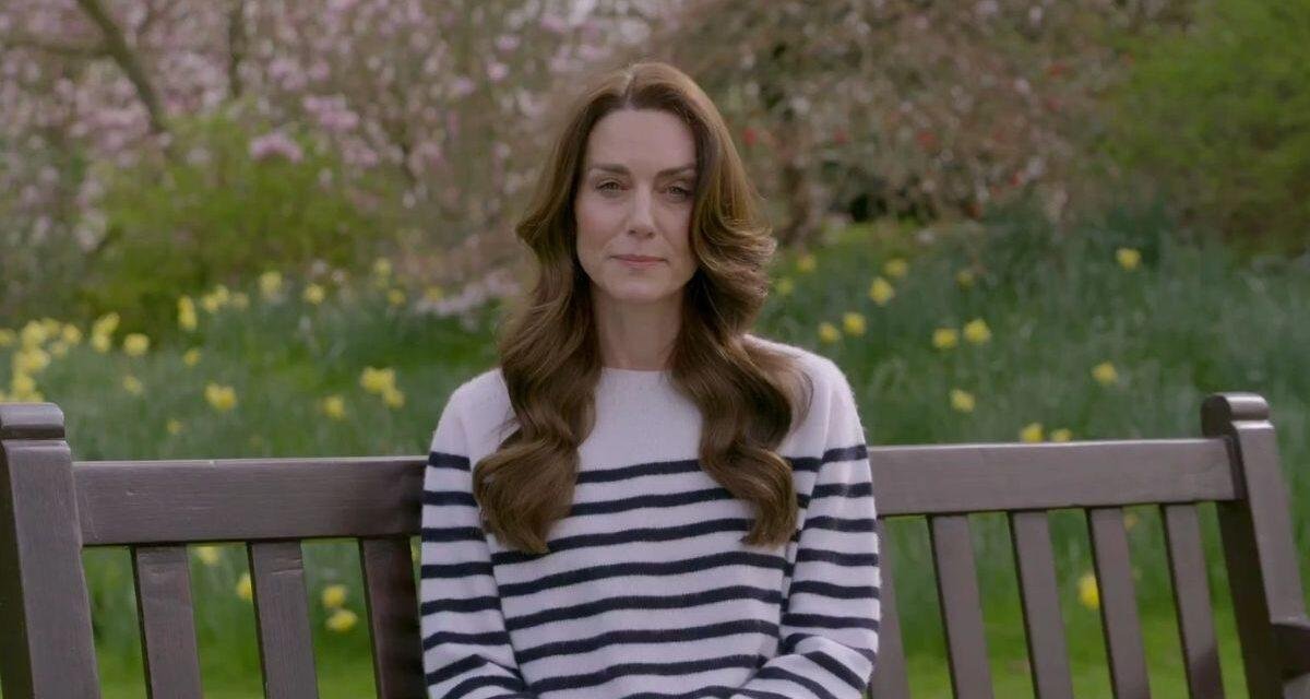 Kate Middleton reaparece e revela diagnóstico de câncer