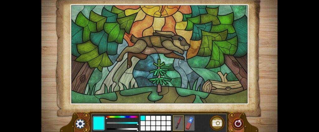 Stories in Glass Winter pintura