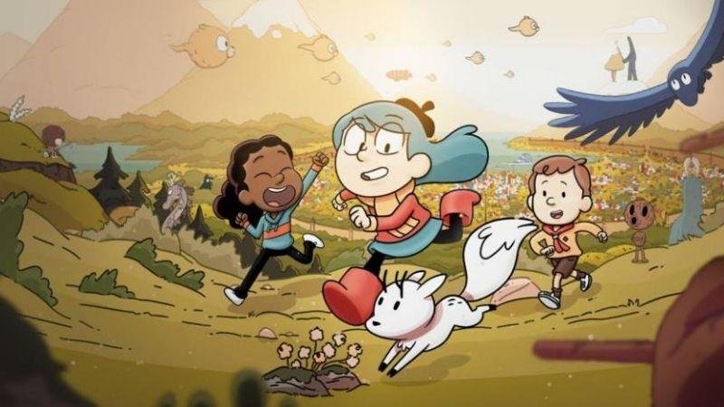 hilda séries de animação leves e curtas