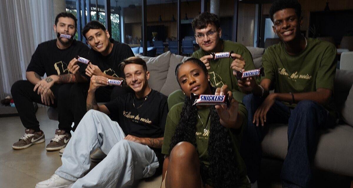 Parceria de gigantes: SNICKERS® é o novo patrocinador da LOUD