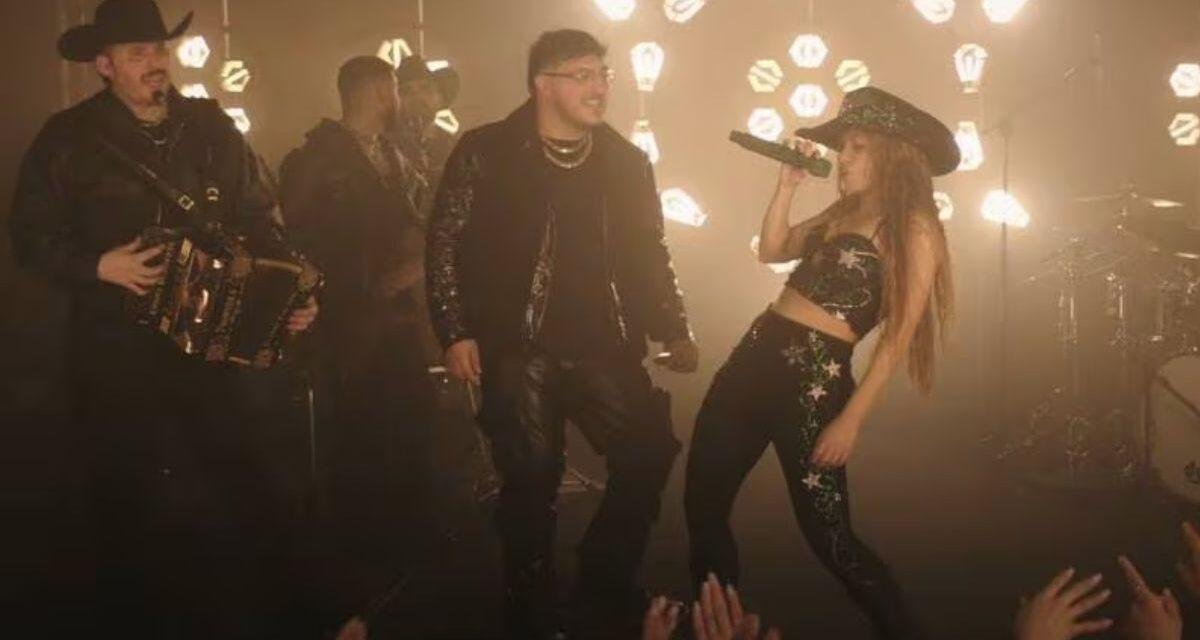 Shakira lança clipe de “(Entre Paréntesis)” com Grupo Frontera