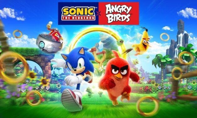 Angry Birds e Sonic unem forças em um crossover te tirar o folego