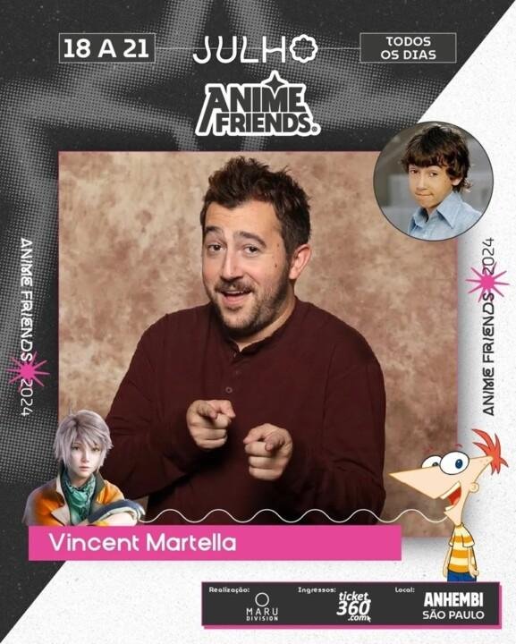 Vincent Martella (Todos os dias, 18, 19, 20 e 21)