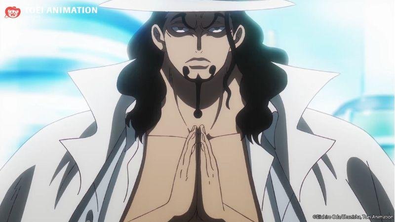 Personagem Rob Lucci do anime One Piece no arco Egghead