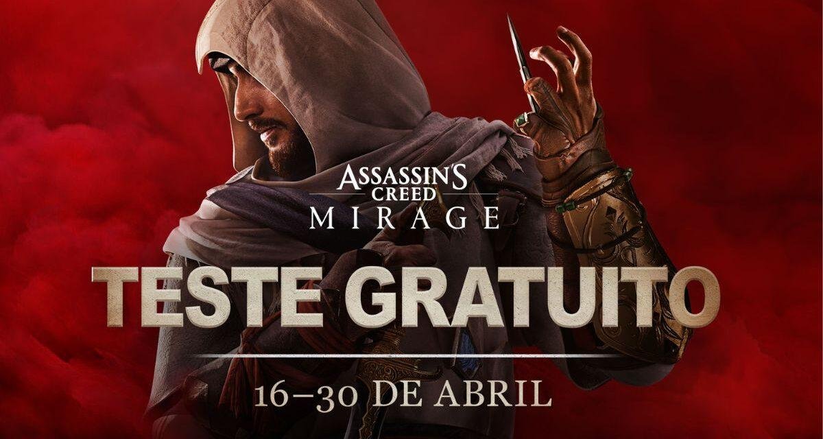 Assassin’s Creed Mirage está em período de teste até 30 de abril