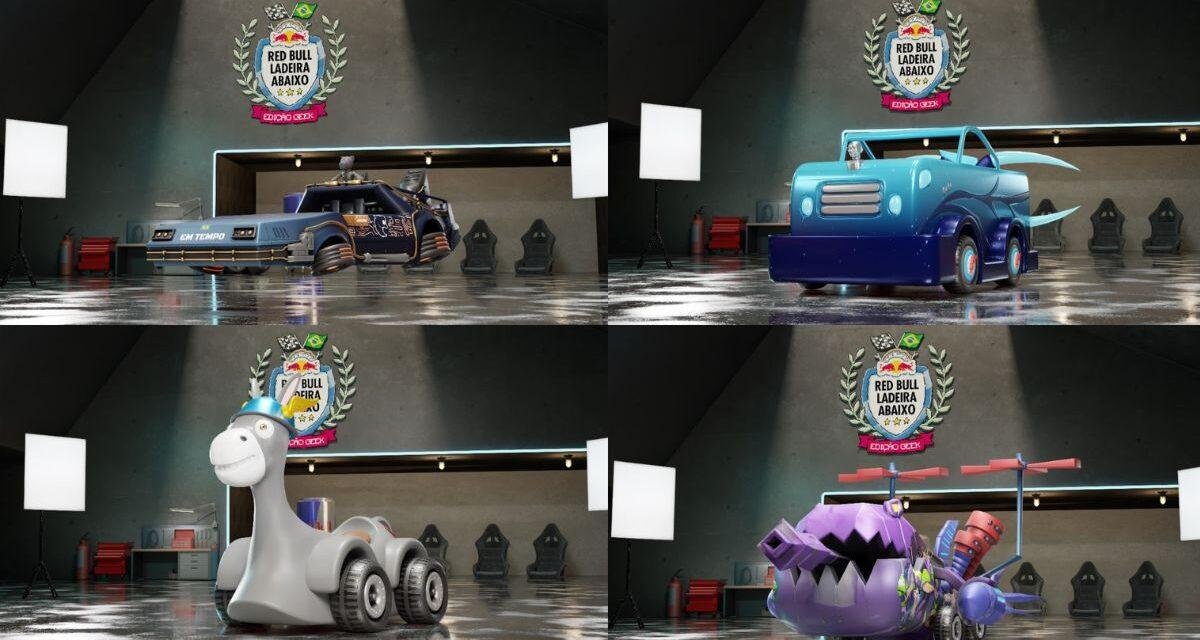 Maiores streamers do Brasil integram time de transmissão do Red Bull Ladeira Abaixo
