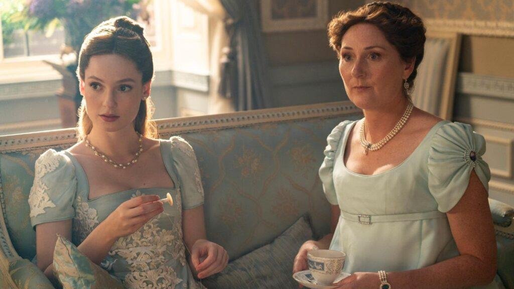 Francesca e Violet na 3ª temporada de Bridgerton