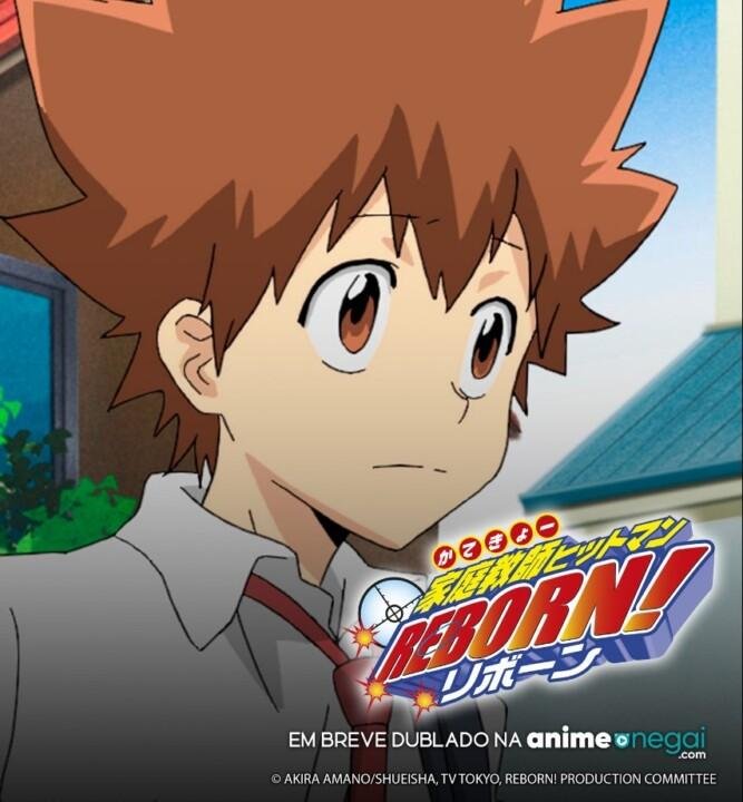 Personagem Tsuna, protagonista do anime Katekyo Hitman Reborn!
