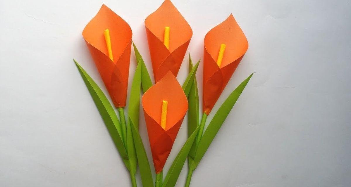 Aprenda a fazer um buquê de origami para presentear sua mãe