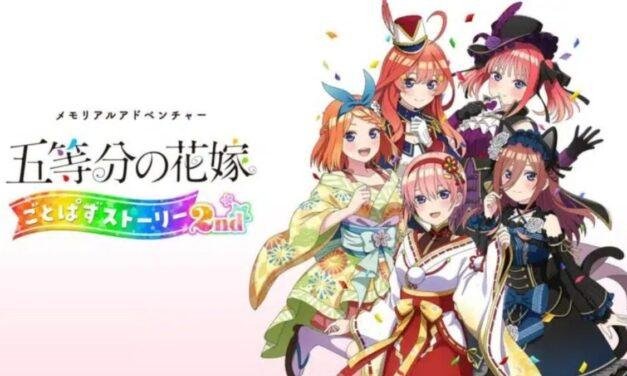 The Quintessential Quintuplets: Novo jogo do anime chega para PS4