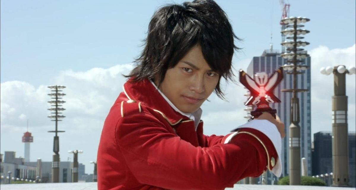 Ryota Ozawa, o Gokai Red, no Anime Friends 2024