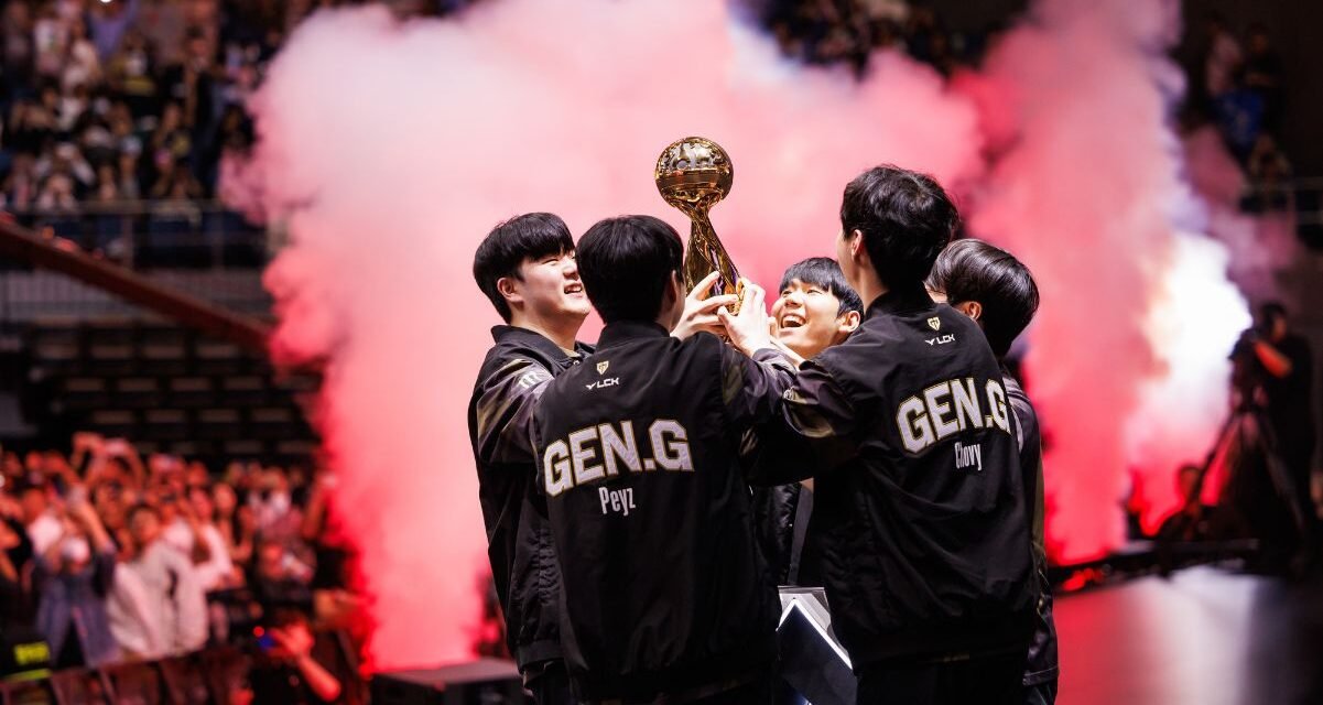 Gen.G é a grande campeã do MSI 2024