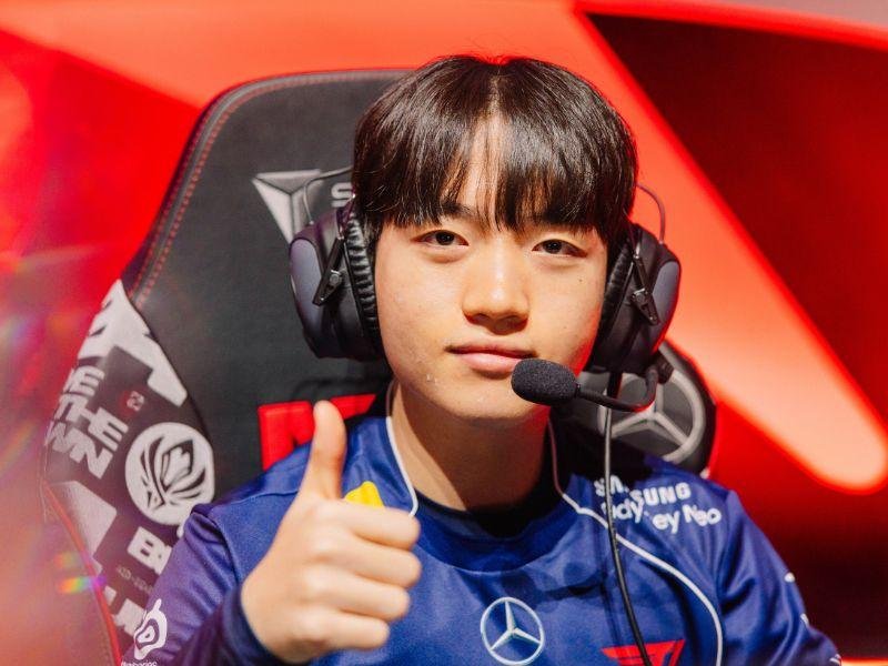 Keria, suporte da T1 durante o MSI 2024