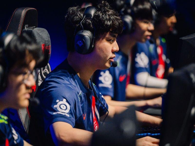Jogadores do PSG Talon no MSI