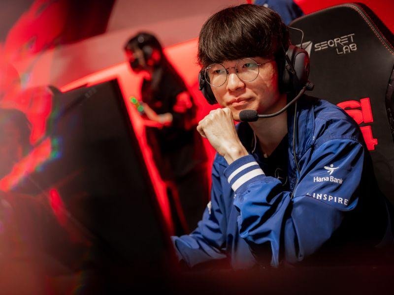 Faker, jogador da T1, no MSI