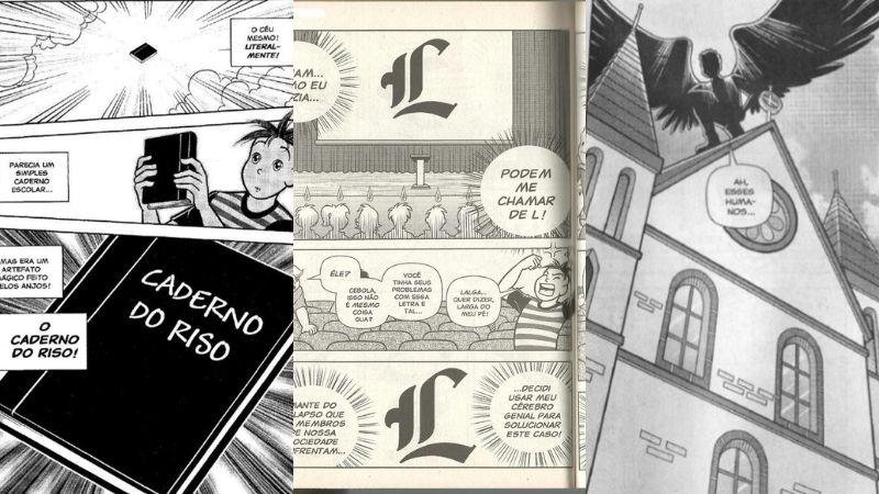 turma da mônica jovem death note
