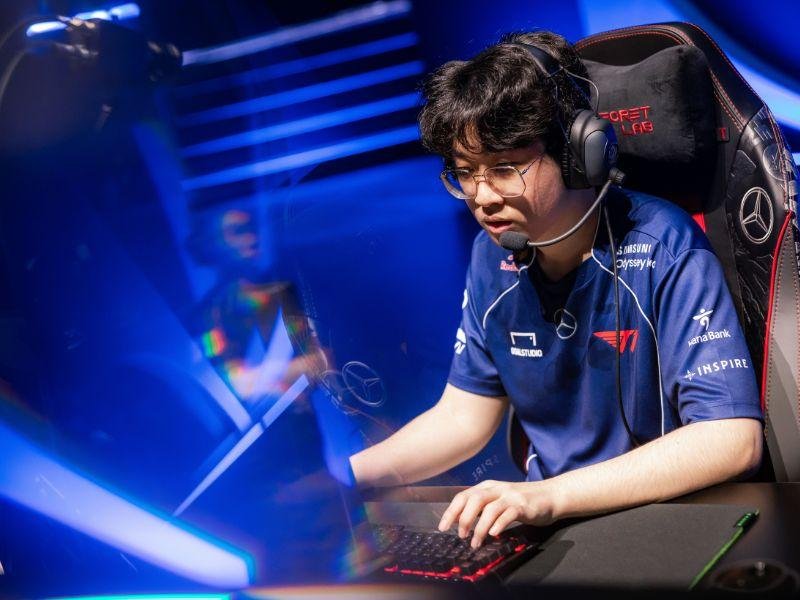 Zeus, jogador da T1 no MSI