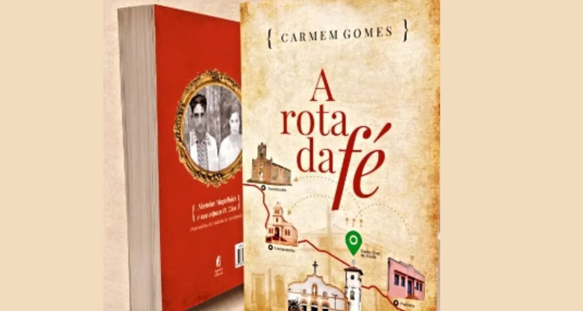 Escritora goiana Carmem Gomes lança “A Rota da Fé”
