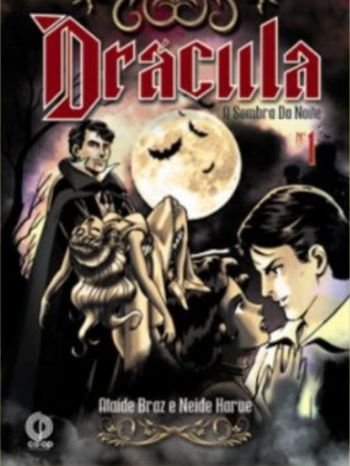 Capa da nova edição de Drácula - A Sombra da Noite