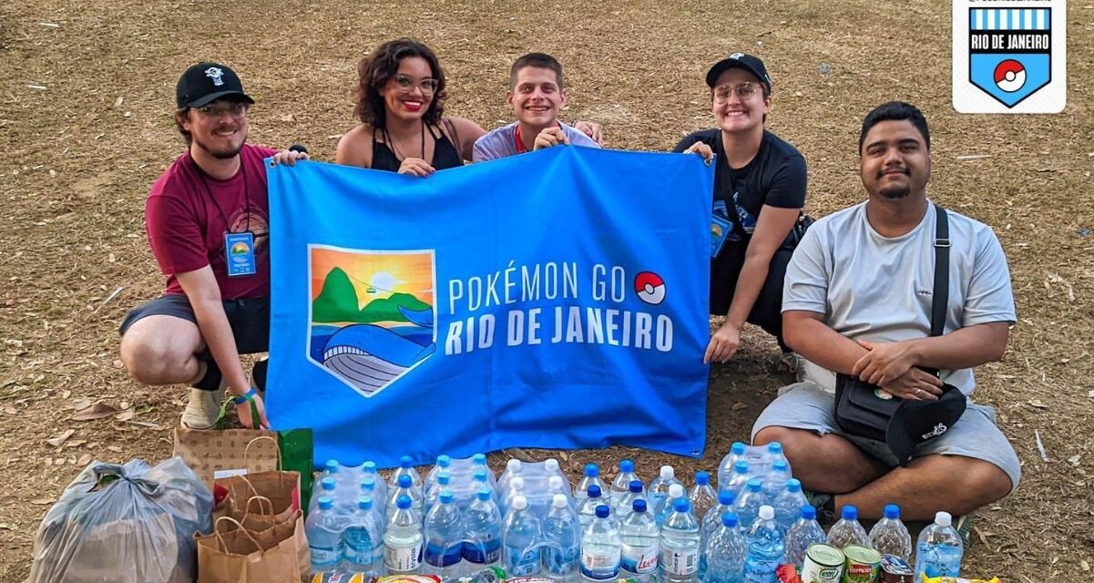 Líderes de Comunidades de Pokémon GO arrecadam alimentos