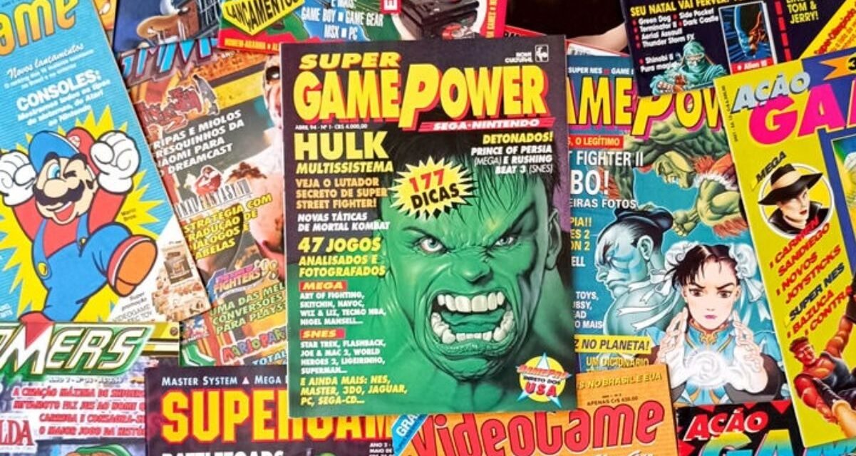 Revistas de videogame dos anos 90 ganham homenagem incrível