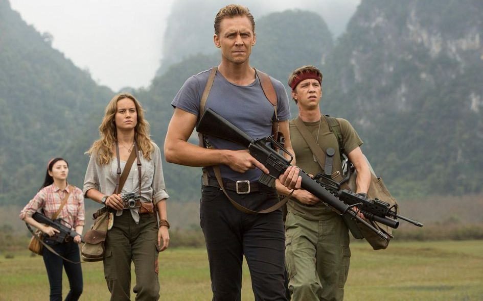 "Kong: Ilha da Caveira" com Tom Hiddleston e Brie Larson