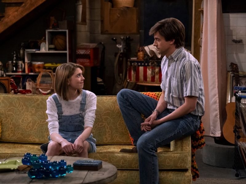 Leia e Eric Forman em That 90's Show