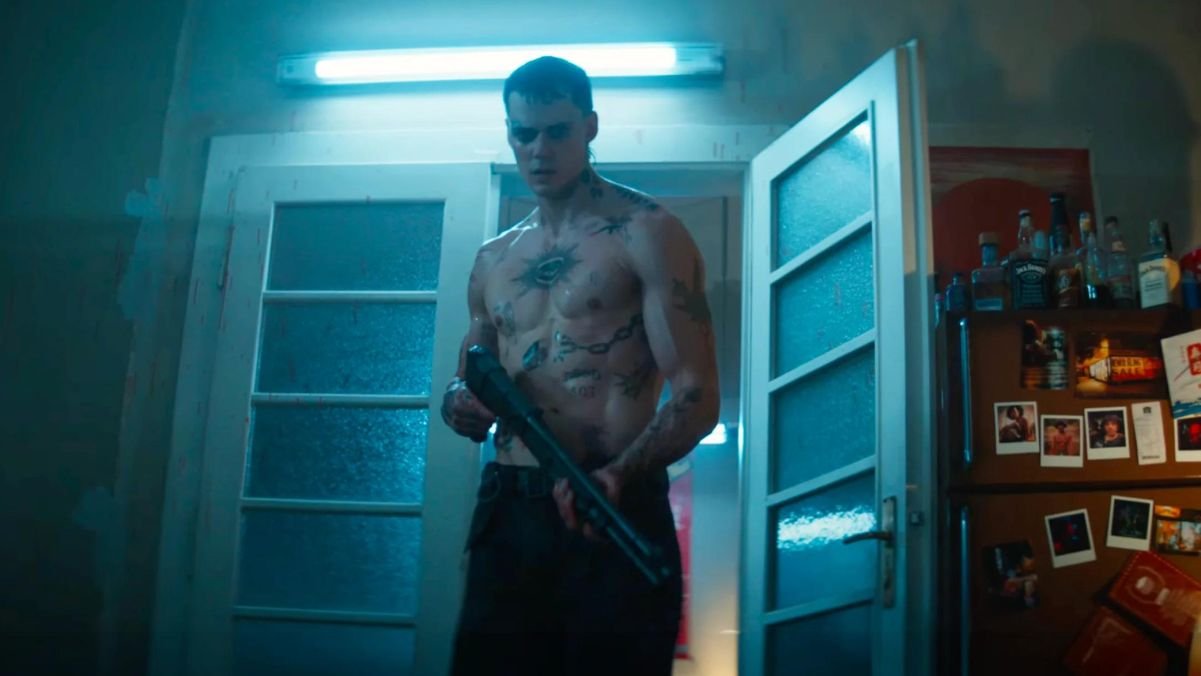 Bill Skarsgård-in-a-scene-from-the-film-The-Crow-Remake