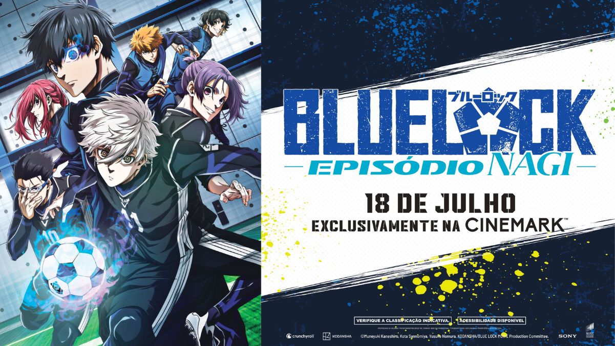 Blue Lock - Episódio Nagi - Cinemark exibe o filme com exclusividade no ...