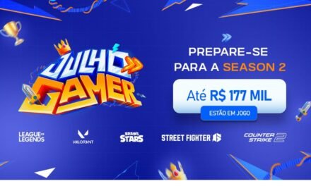 Julho Gamer: KaBuM! anuncia torneios de games