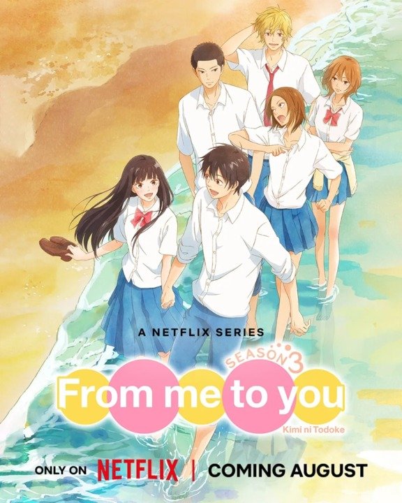 Pôster de divulgação da 3ª temporada de Kimi ni Todoke