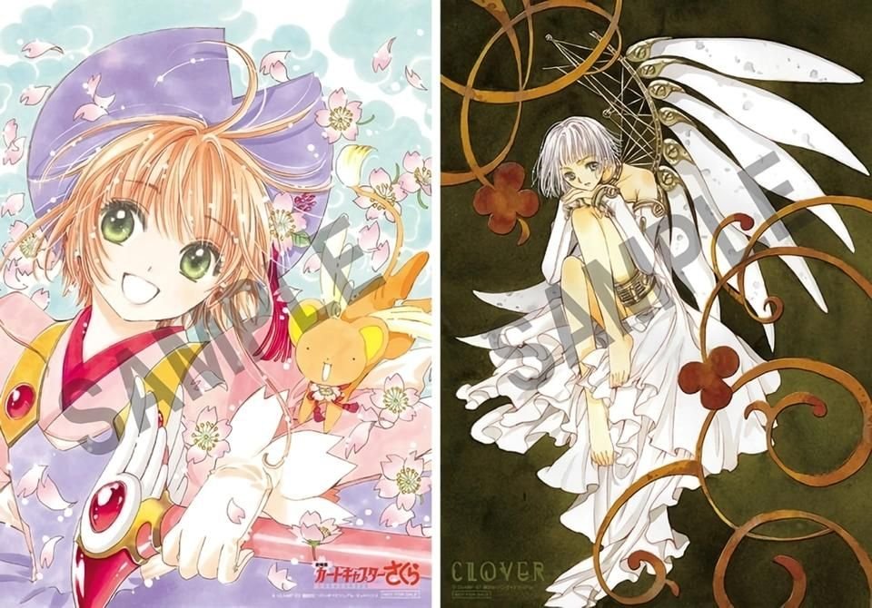 Cartões especiais que serão distribuídos na 1ª semana da volta de Cardcaptor Sakura aos cinemas do Japão